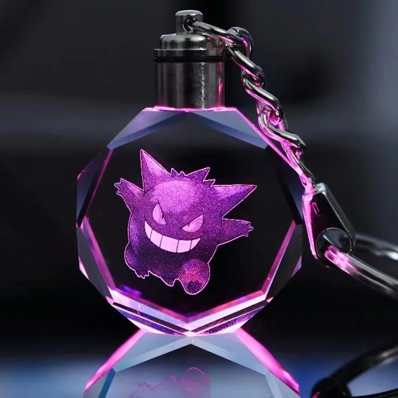 Crystal Pokemon Keychains