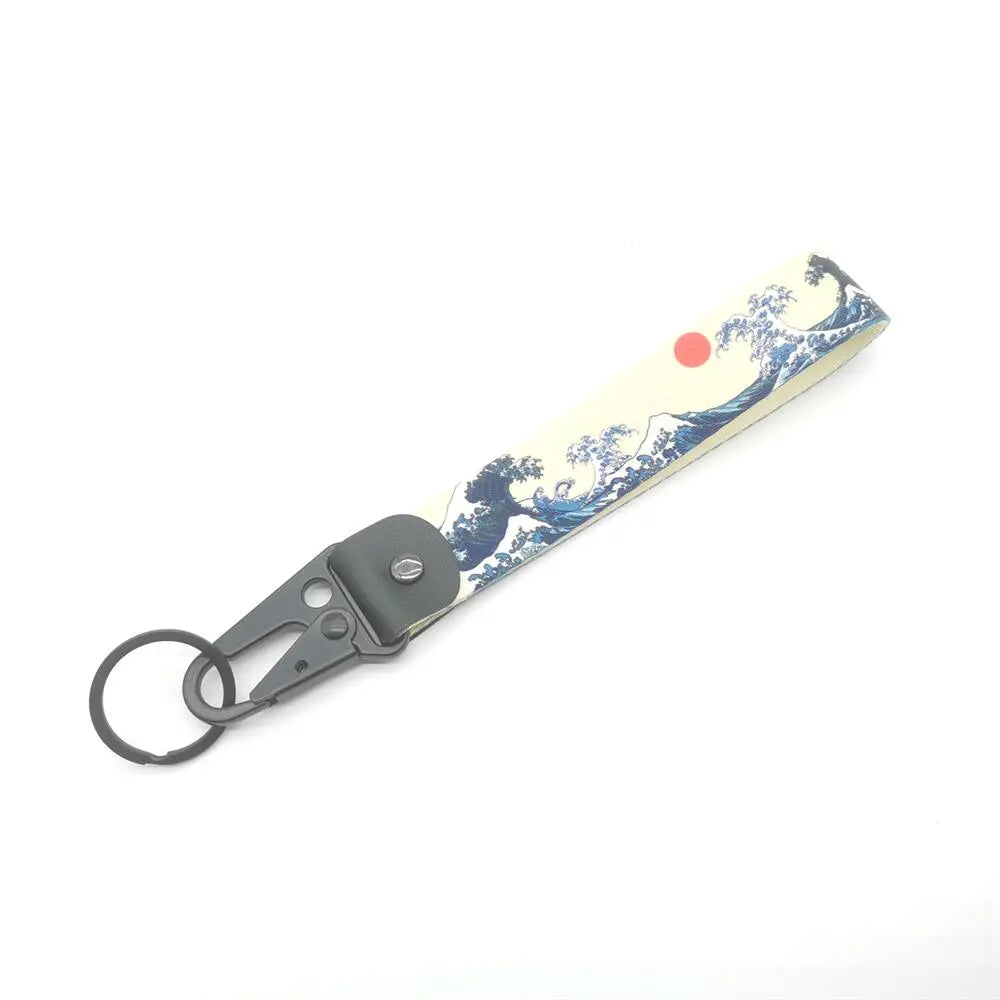 The Great Wave off Kanagawa Keychain 2.0