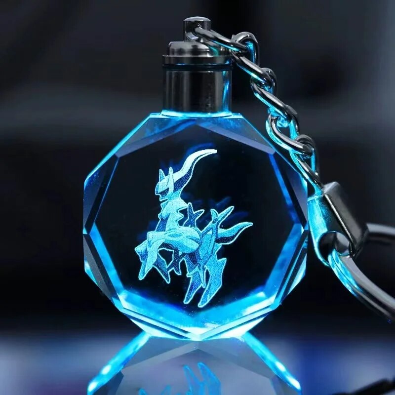 Crystal Pokemon Keychains